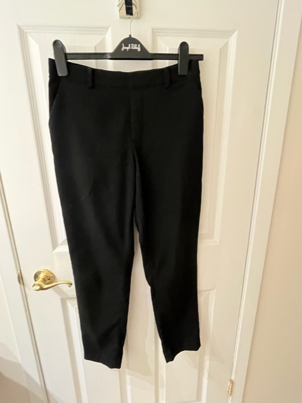 Banana Republic Black Cropped Dress Pants